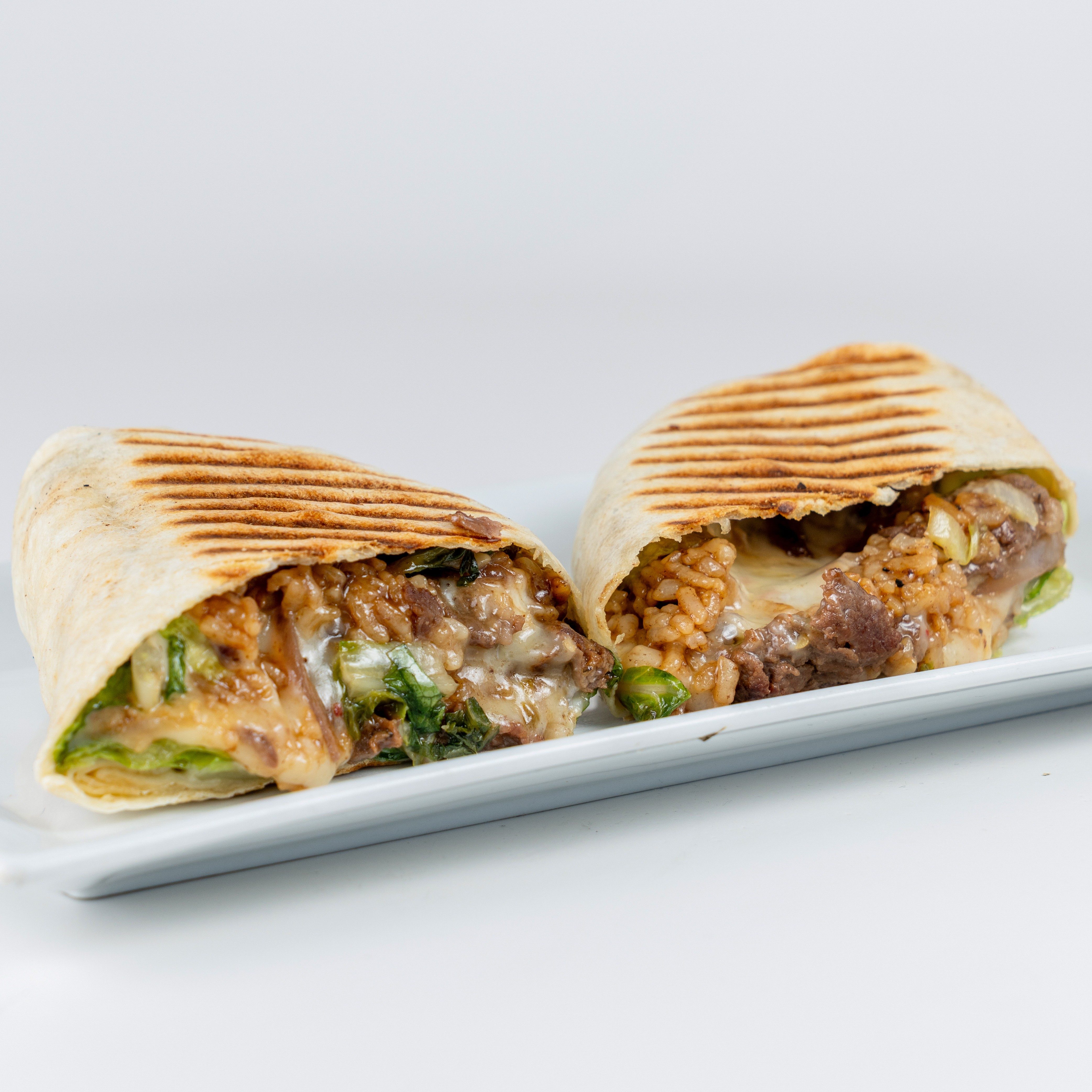 Korean Bulgogi Wrap.