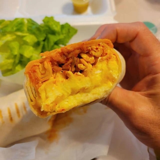 Kimchi Burrito.
