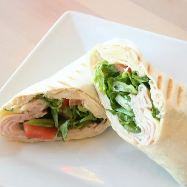 Smoked Turkey Wrap.