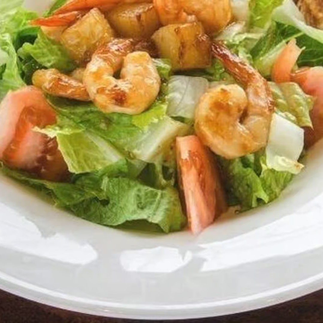 Shrimp Teriyaki Salad.