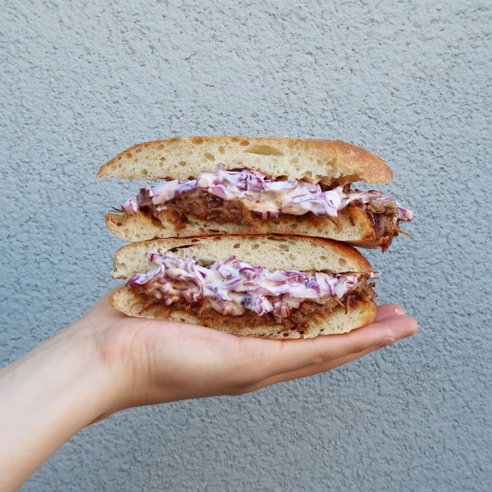 Pulled Pork Sandwich.