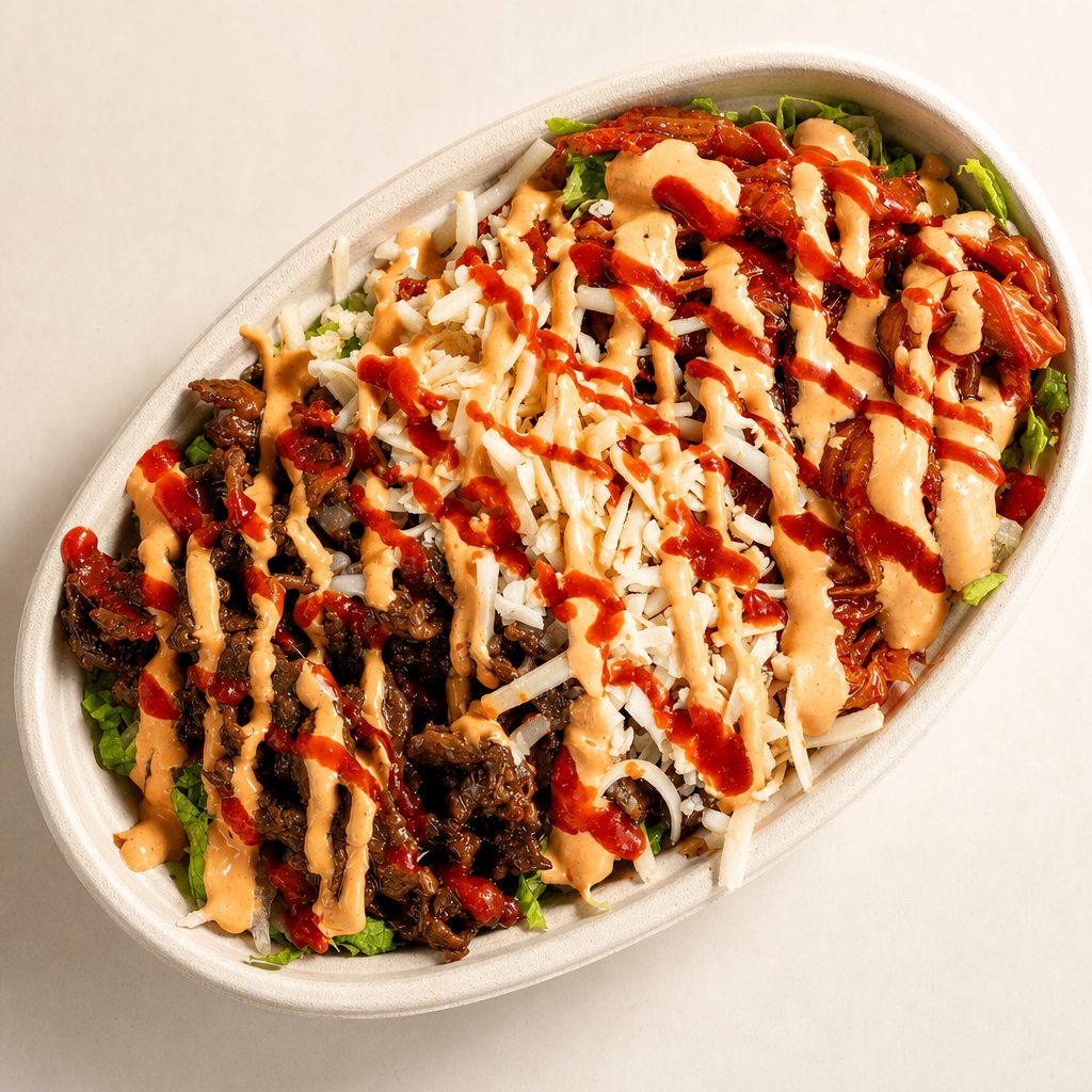 Kimchi Rice Bowl with Bulgogi.