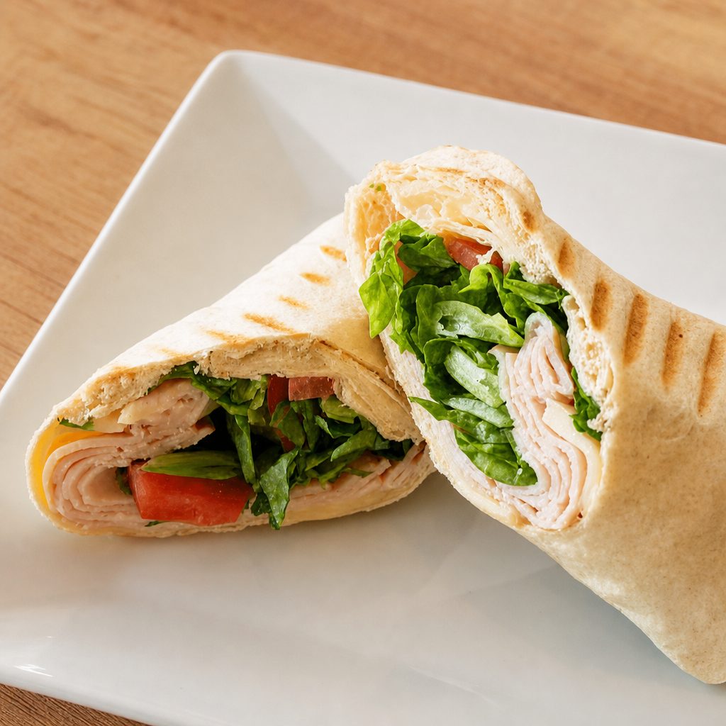 Smoked Turkey Wrap.