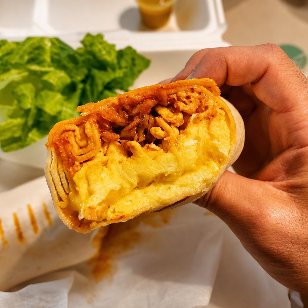 Kimchi Burrito.
