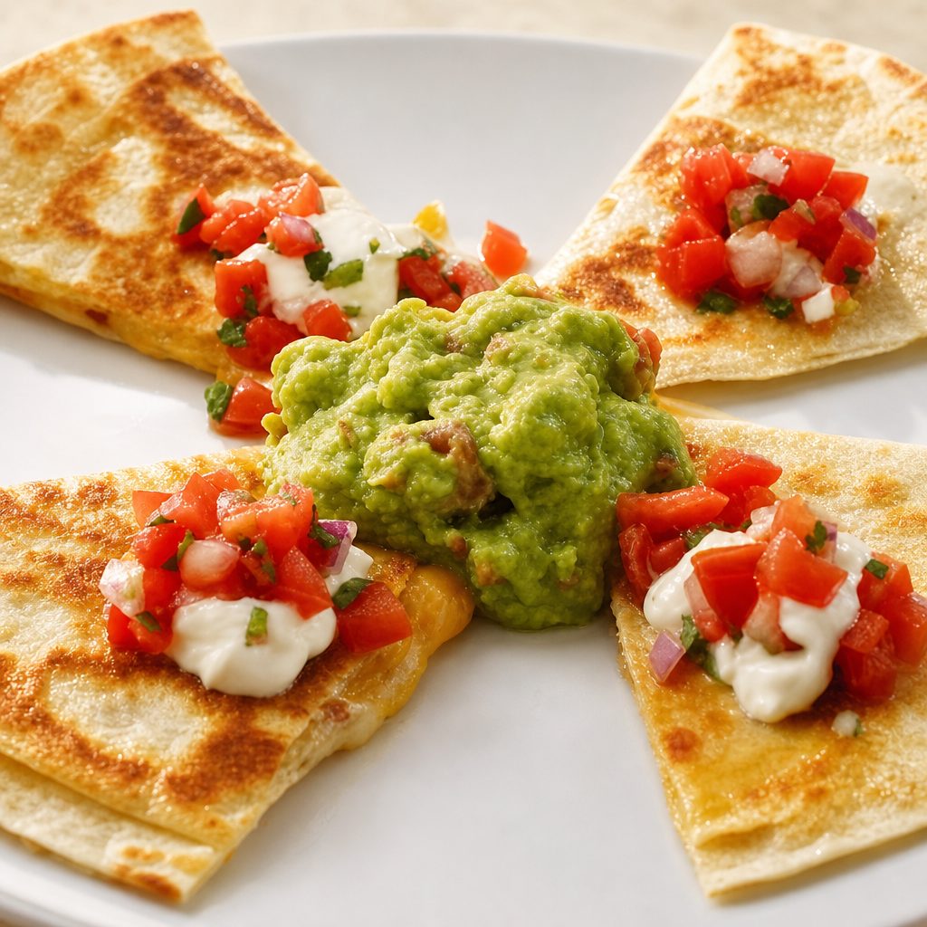 Cheese Quesadilla.