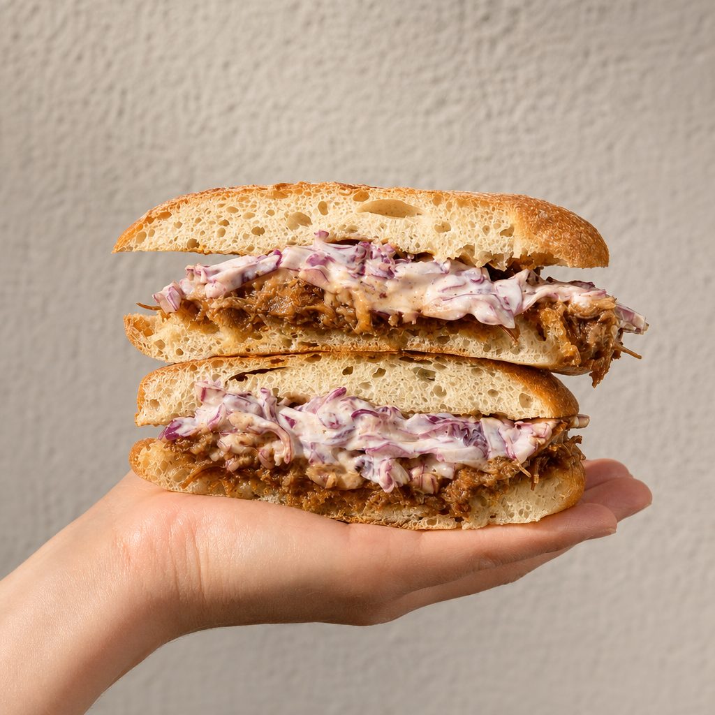 Pulled Pork Sandwich.