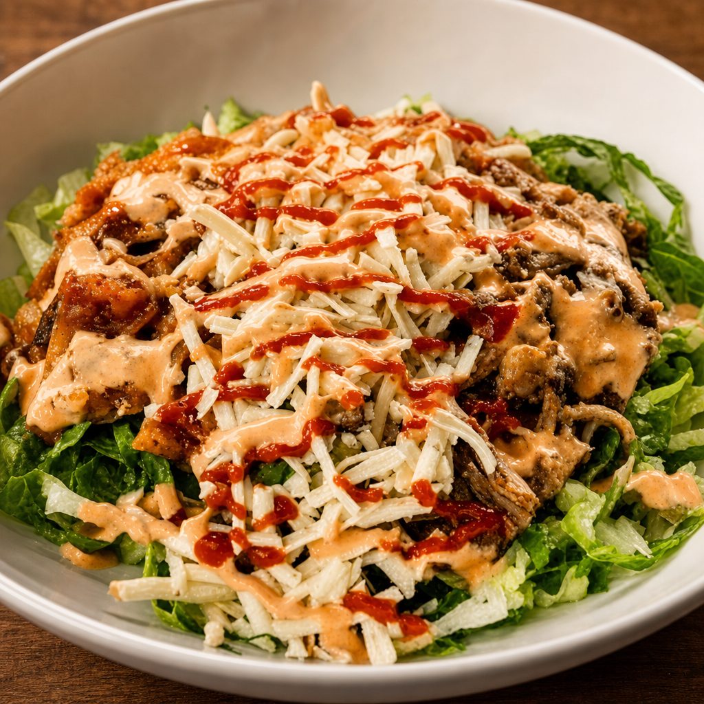 Kimchi Rice Bowl with Pulled Pork.