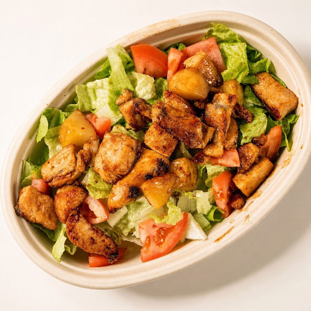 Chicken Teriyaki Salad.